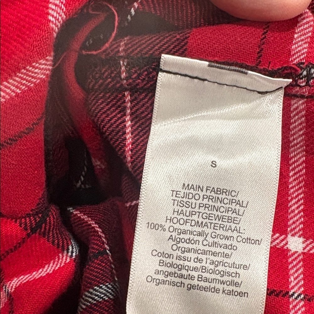 BED HEAD Women’s Size Small Nicholas Plaid 100% organic cotton Pajama Set - Picture 5 of 12